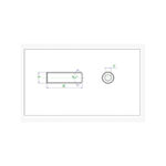 پیچ مغزی M3 x 5 (بسته 20 عددی)