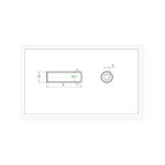 پیچ مغزی M3 x 6 (بسته 20 عددی)