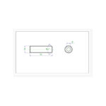 پیچ مغزی M4 x 10 (بسته 20 عددی)