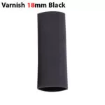 وارنیش حرارتی سایز 18mm مشکی (یک متر)
