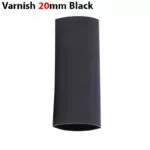 وارنیش حرارتی سایز 20mm مشکی (یک متر)