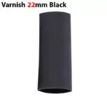 وارنیش حرارتی سایز 22mm مشکی (یک متر)
