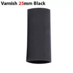 وارنیش حرارتی سایز 25mm مشکی (یک متر)