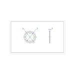 واشر دندانه دار داخلی M4 (بسته 10 عددی)