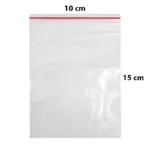 کیسه زیپ دار سایز 10x15 بسته 10 عددی (زیپ کیپ Zip Kip)
