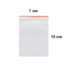کیسه زیپ دار سایز 10x7.5 بسته 10 عددی (زیپ کیپ Zip Kip)