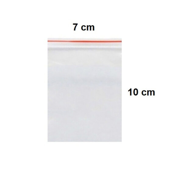 کیسه زیپ دار سایز 10x7.5 بسته 10 عددی (زیپ کیپ Zip Kip)