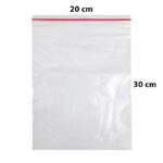 کیسه زیپ دار سایز 20x30 بسته 5 عددی (زیپ کیپ Zip Kip)