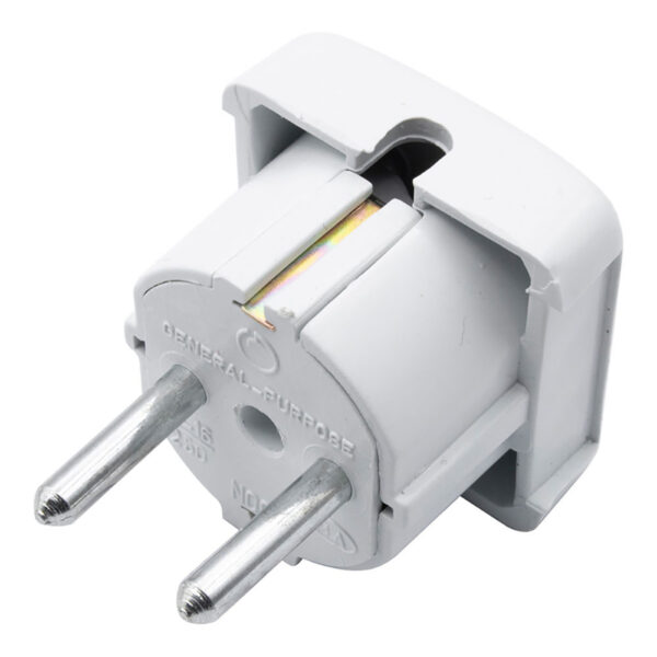 دوشاخه برق سیار پشت مربعی