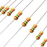 مقاومت 1.5 کیلو اهم 1/4 وات | 1.5K (بسته 40 عددی)