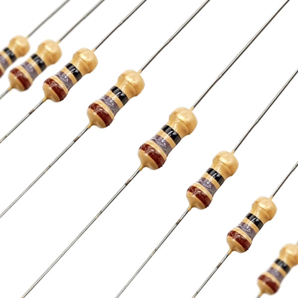 مقاومت 18 اهم 1/4 وات (بسته 40 عددی)