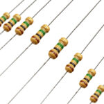 مقاومت 1 مگا اهم 1/4 وات | 1M (بسته 40 عددی)