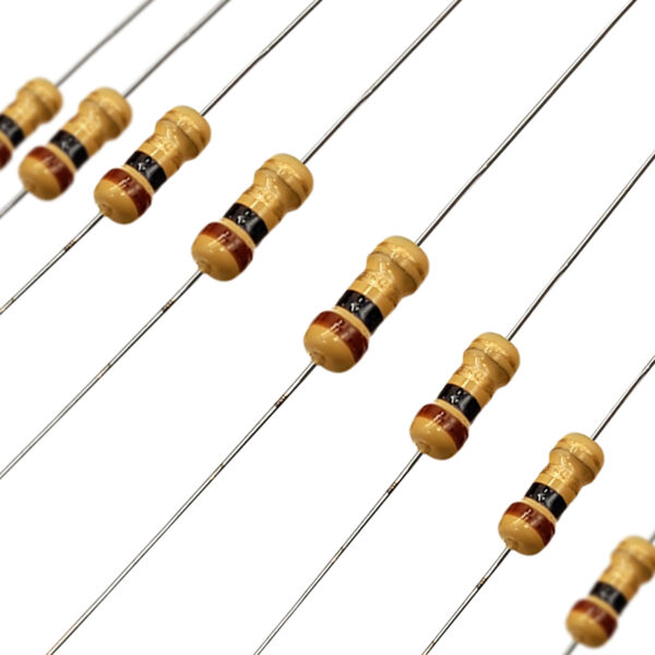 مقاومت 1 اهم 1/4 وات (بسته 40 عددی)