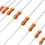 مقاومت 2.2 کیلو اهم 1/4 وات | 2.2K (بسته 40 عددی)