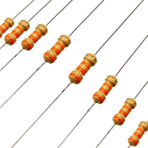 مقاومت 33 کیلو اهم 1/4 وات | 33K (بسته 40 عددی)