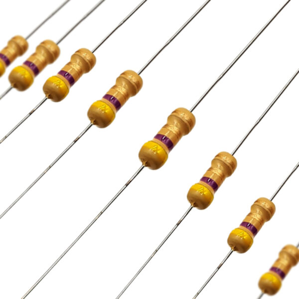 مقاومت 4.7 اهم 1/4 وات (بسته 40 عددی)
