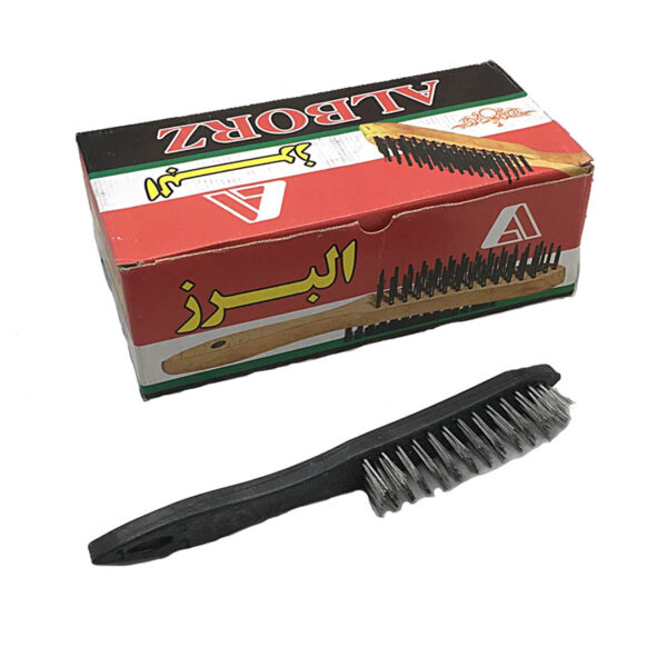 برس سیمی دسته پلاستیکی