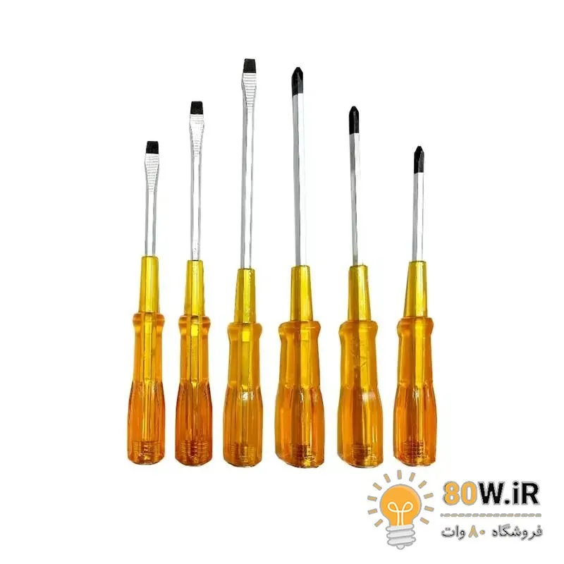 ست 6 عددی پیچ گوشتی ضربه خور