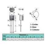 ترانزیستور C9014 (بسته 20 عددی)