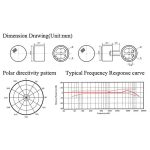 میکروفن خازنی EPE 9767CD 9x7