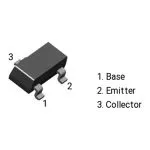 ترانزیستور BC807 SMD پکیج SOT-23 (بسته 10 عددی)