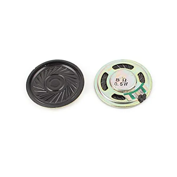 بلندگو 8 اهم 0.5 وات قطر 27mm