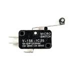 میکروسوئیچ اهرم دار با غلتک V-156-1C25