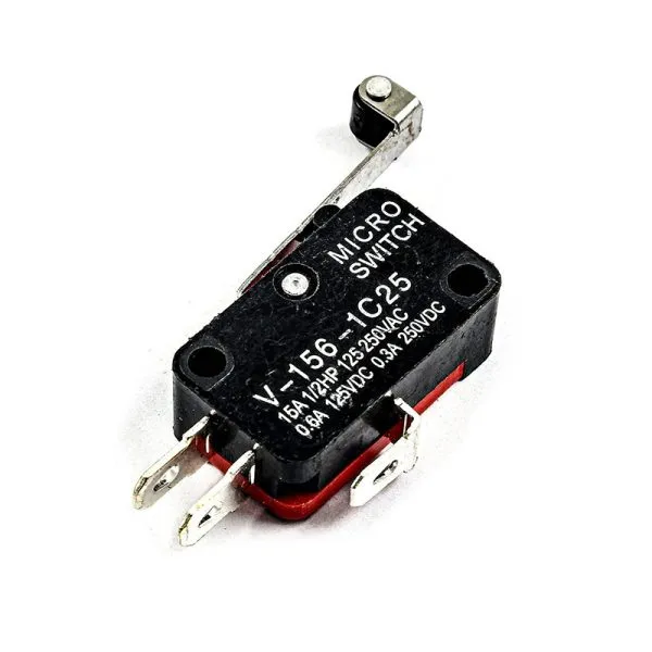 میکروسوئیچ اهرم دار با غلتک V-156-1C25