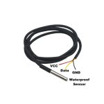سنسور دما ضد آب با پوشش استیل ضد زنگ DS18b20