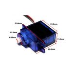 میکرو سرو موتور 180 درجه SERVO MOTOR SG90