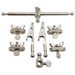 گیره مونتاژ ذره بین دار به همراه پایه هویه TE-805