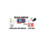 ماژول سنسور تاچ خازنی Mini TTP223