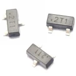 ترانزیستور S9012 smd کد 2T1 پکیج SOT-23