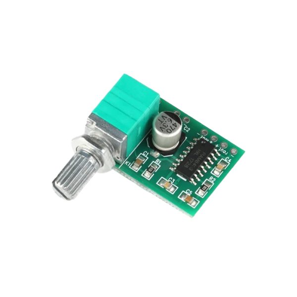 ماژول آمپلی فایر 2x3W کلاس D با تراشه PAM8403 به همراه ولوم