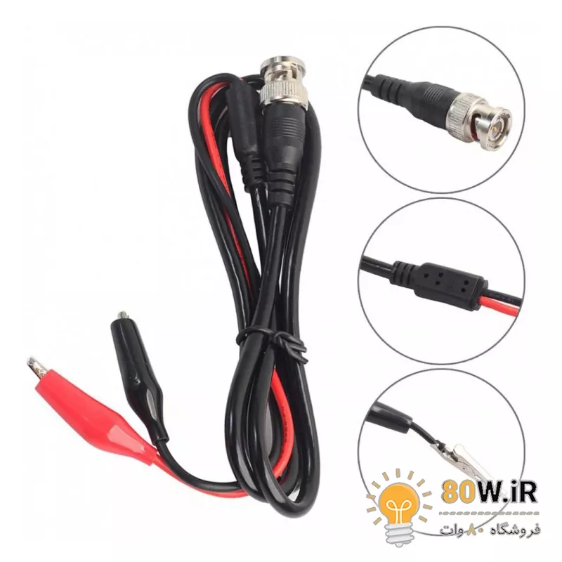 پراب اسیلوسکوپ BNC به سوسماری - پراب فانکشن