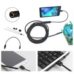 دوربین آندوسکوپ 1.3 مگاپیکسل با لنز 7mm و کابل 1 متر ارتباط USB سازگار با ویندوز و اندروید ضدآب