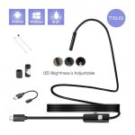 دوربین آندوسکوپ 1.3 مگاپیکسل با لنز 7mm و کابل 1 متر ارتباط USB سازگار با ویندوز و اندروید ضدآب