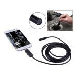 دوربین آندوسکوپ 1.3 مگاپیکسل با لنز 7mm و کابل 1 متر ارتباط USB سازگار با ویندوز و اندروید ضدآب