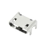 کانکتور Micro USB مادگی 5pin با هولدر 4 پایه