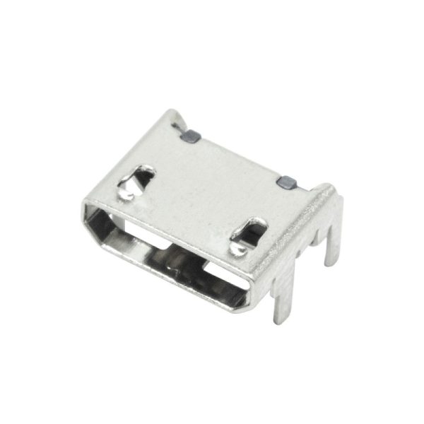 کانکتور Micro USB مادگی 5pin با هولدر 4 پایه
