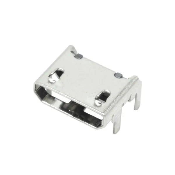 کانکتور Micro USB مادگی 5pin با هولدر 4 پایه