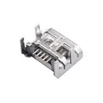 کانکتور Micro USB مادگی 5pin با هولدر 4 پایه