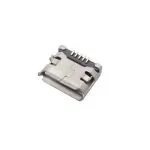 کانکتور Micro USB مادگی 5pin با دو هولدر سطحی SMD