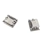 کانکتور Micro USB مادگی 5pin با دو هولدر سطحی SMD
