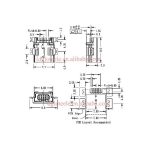 کانکتور USB-Mini مادگی SMD