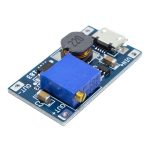 ماژول رگولاتور DC-DC افزاینده 2 آمپر با ورودی میکرو USB