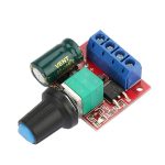 ماژول دیمر و کنترلر دور PWM موتور DC با جریان 5 آمپر
