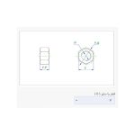 مهره شش گوش پلاستیکی M3