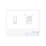 مهره شش گوش پلاستیکی M4