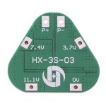 ماژول مثلثی کنترل شارژ باتری لیتیومی 3 سل 8 آمپر HX-3S-03